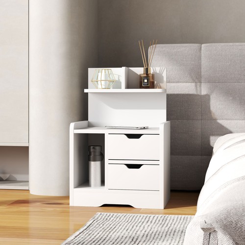 Homcom nachttisch mit - homcom, 2