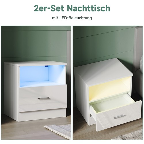 Nachttisch 2er set 45cm