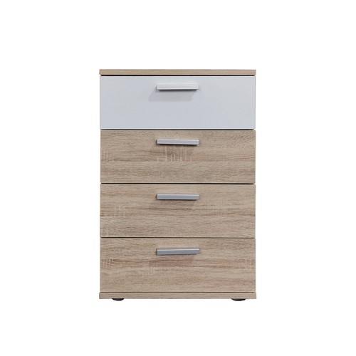 Nachtkommode schubladen nina - nachtkommode, 4