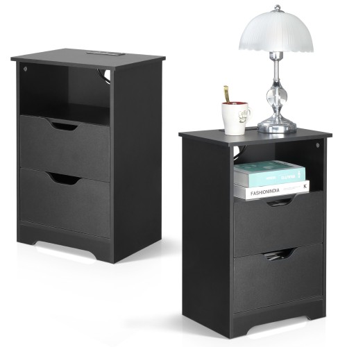 2er set nachtschrank - 2er,